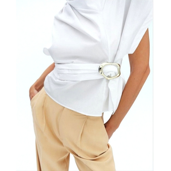 Zara Tops - Zara White Sleeveless